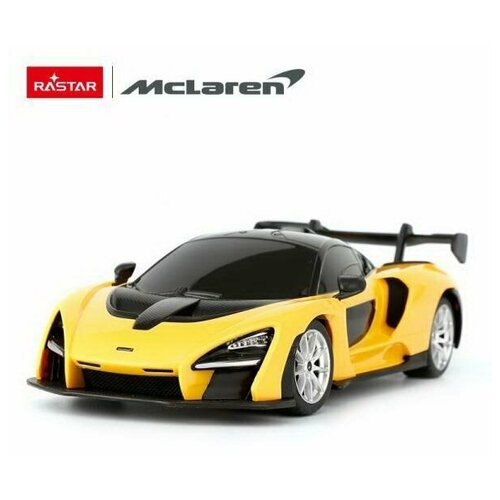 Машина р/у 1:24 McLaren Senna (цвет желтый) радиоуправляемая модель машины mclaren senna