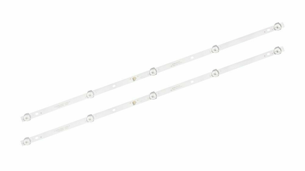 фото Подсветка SJ. WB. D3200501-3030CS-M для телевизора Fusion FLTV-32B100T, 32LED18T2, 32B100, Harper 32R470T / 32" 3V 5 led 3 pin (комплект 2 шт) 572mm