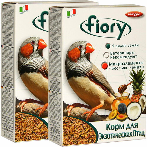FIORY ESOTICI — Фиори корм для экзотических птиц (400 гр х 2 шт) fiory esotici фиори корм для экзотических птиц 400 гр х 2 шт