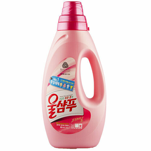 Средство для стирки жидкое WOOL SHAMPOO оригинальное Двойная защита 1000 мл