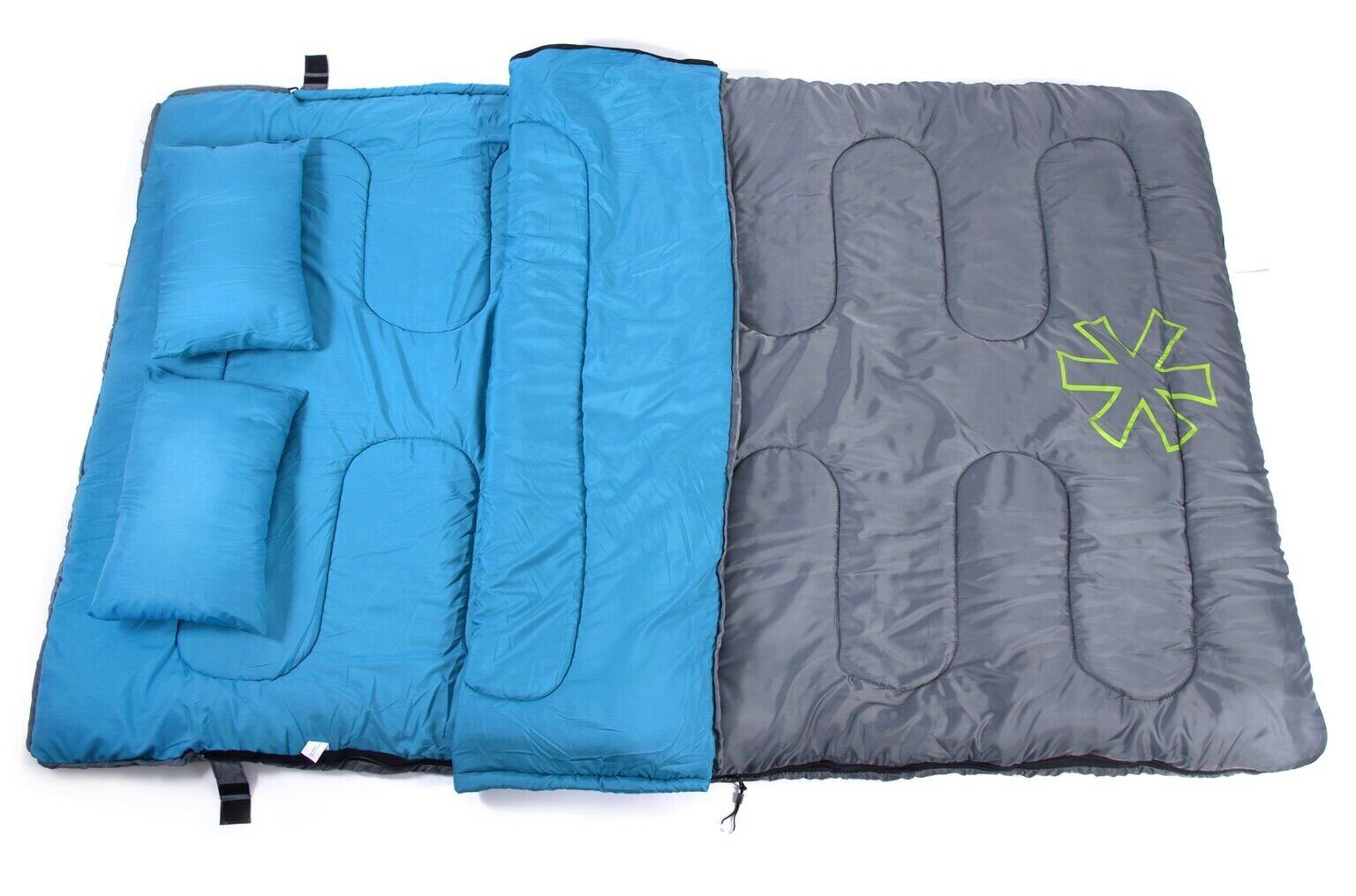 Спальный мешок-одеяло двухместный Norfin ALPINE COMFORT DOUBLE 250 (NFL-30240)