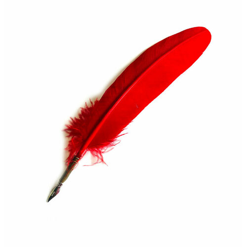 Гусиное перо красное для каллиграфии jinhao деловая перьевая ручка серии восточных драконов и шариковая ручка металлическое тиснение красный медный цвет w подарочная коробка