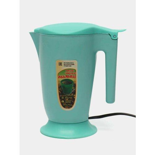 Электрический чайник 0,5 л. / Мини-чайник дорожный, мятный