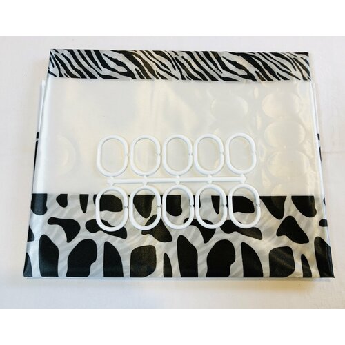 Штора для душа 180х180 занавеска в ванную