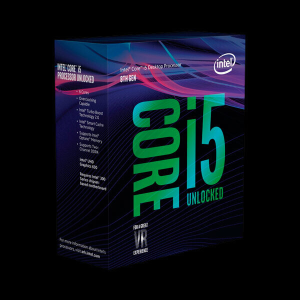 Процессор CPU Intel Core i5-8600, 3.1GHz, 9MB, 6 cores, LGA1151, UHD630, BOX