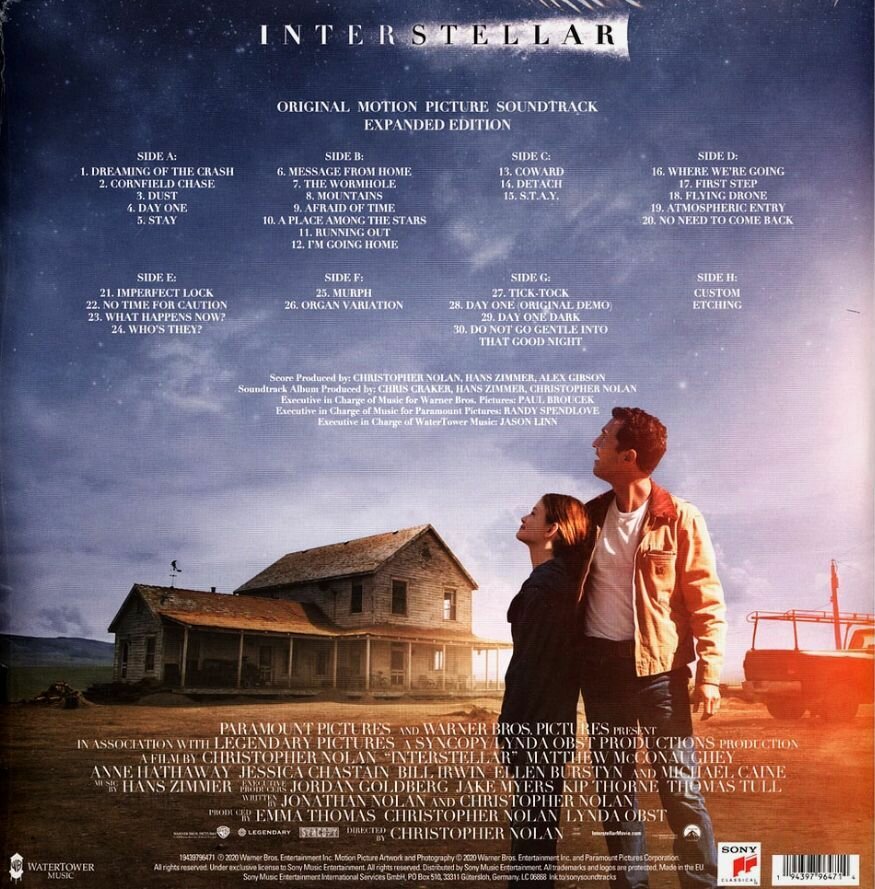 Hans Zimmer Hans ZimmerСаундтрек - Interstellar (180 Gr, 4 LP) Sony - фото №7