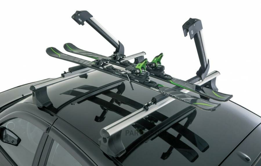 Багажник крепление для перевозки лыж 4 пары и сноуборда 2 пары lada image sale