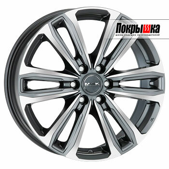 Диски литые MAK Safari 6 (Gunmetal Mirror Face) 8.0х18/6х139.7 D100.1 ET30.0