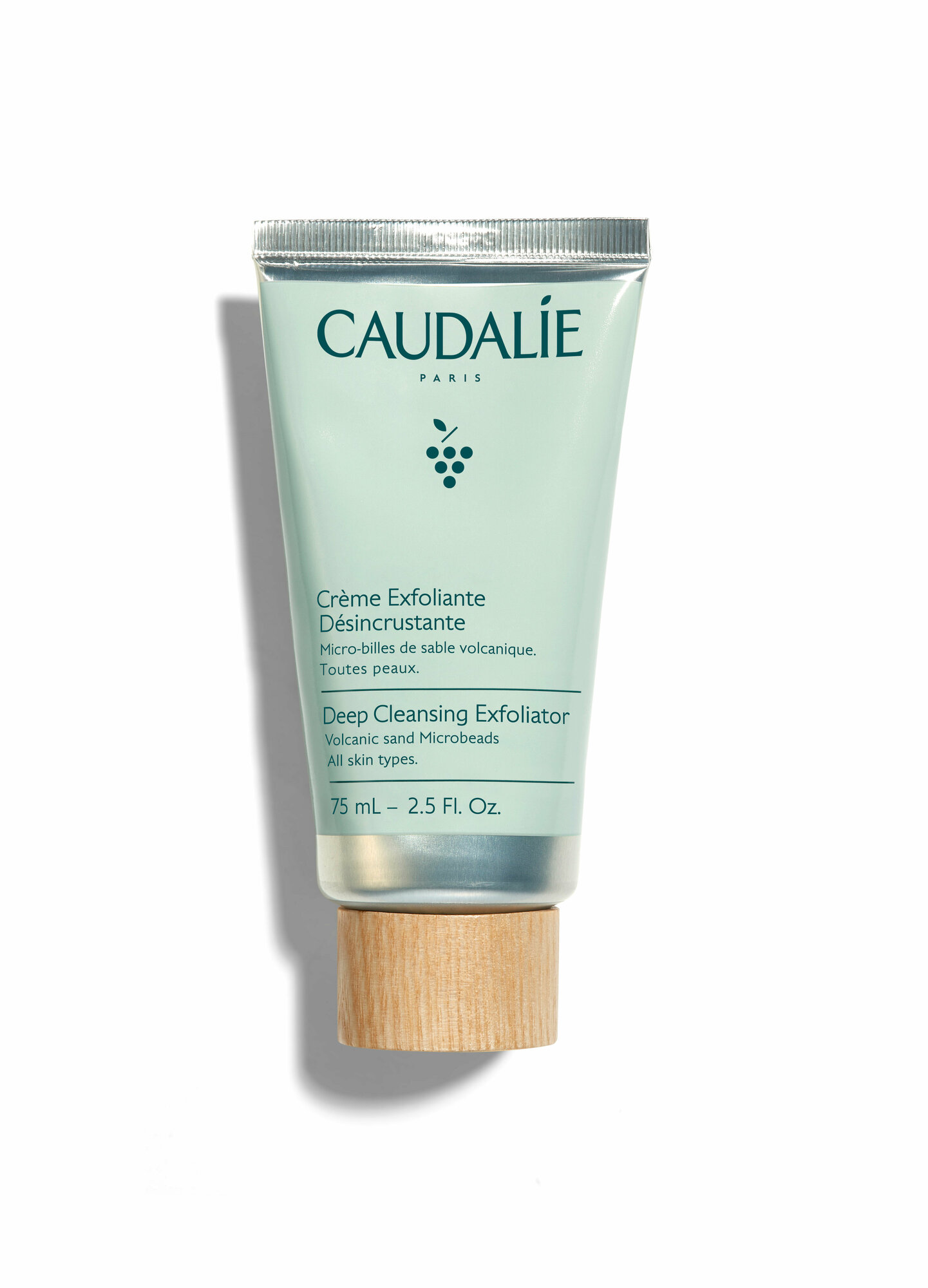 Caudalie Скраб Эксфолиант для лица бескислотный пилинг для очищения пор