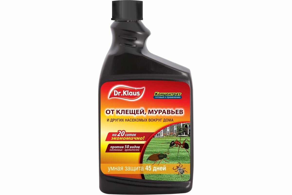 Dr.Klaus Средство от муравьев клещей и других ползающих 1л DK06240011