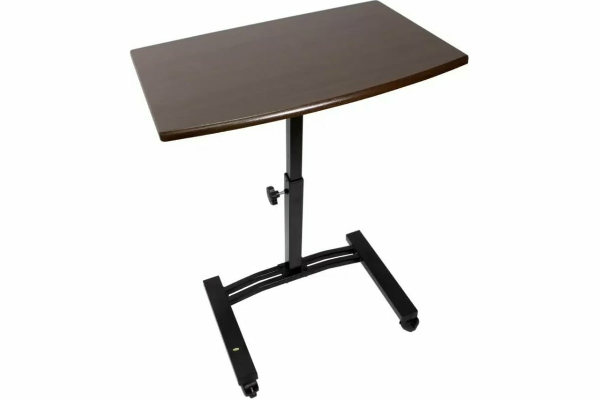 UNISTOR EDDY Стол для ноутбука. Регулир. высота 58-82 см, столешница 60*40 см, цвет: венге. 210037