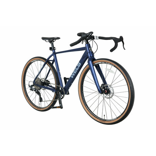Гравийный велосипед Wels Darkstone (700C, индиго, 580 мм, 11ск, 2024)