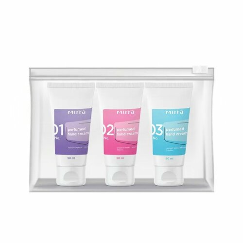 Кремы для рук питательные Набор из 3 шт BY MIRRA PARFUM Набор 923₽