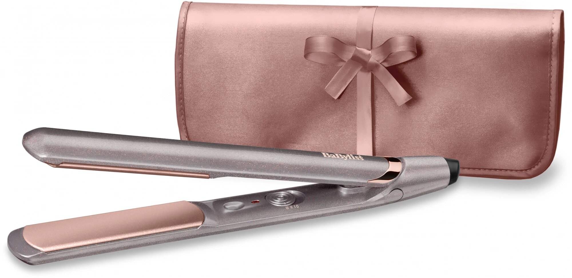 Выпрямитель волос Babyliss 2598NPE, керамический, 3 температурных режима, серебристый — фото 1