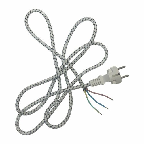 Шнур для утюга в оплетке 185 м трехжильный 1180₽