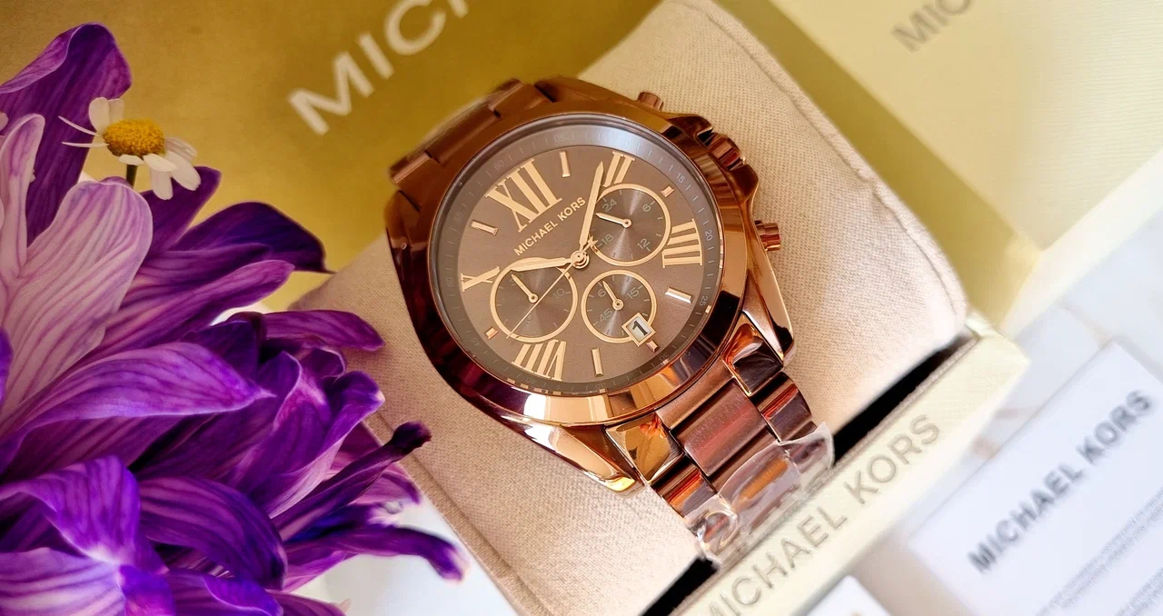 Наручные часы MICHAEL KORS Bradshaw, коричневый