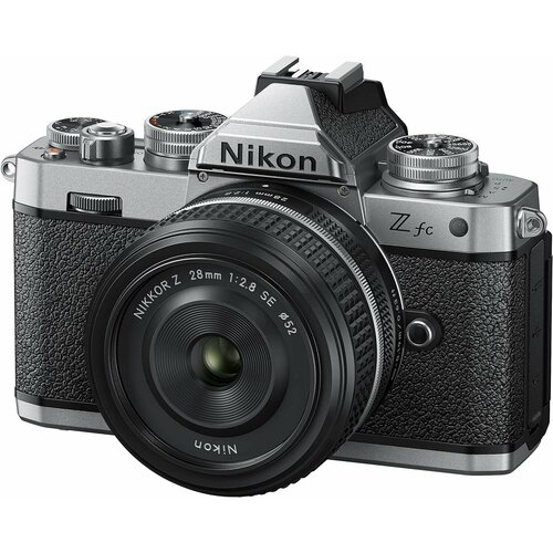 Фотоаппарат NIKON ZFC KIT 28 MM F28SE SILVER RUS 11605000₽