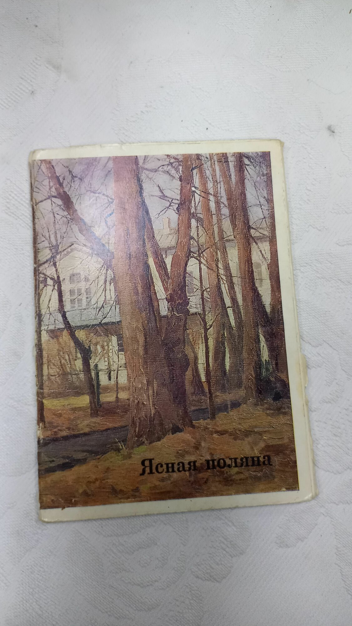 Набор открыток Ясная Поляна винтажный советский, 1976 год, СССР