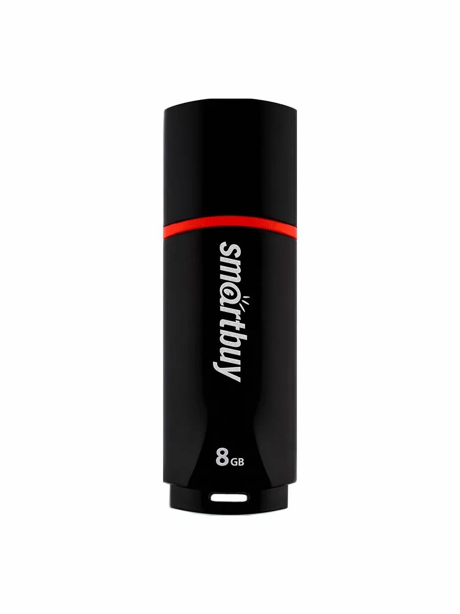 Флешка 8Gb Smart Buy USB Crown Black (SB8GBCRW-K)