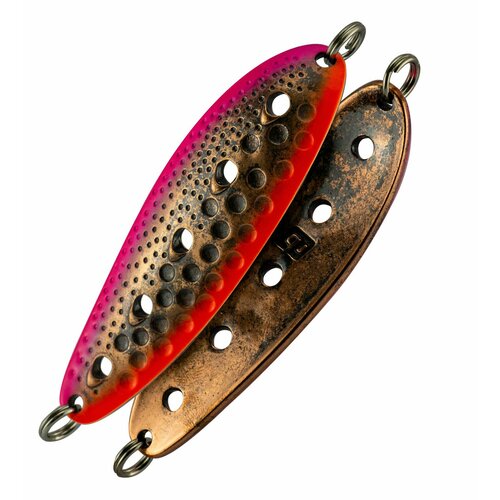 Блесна из латуни на лосося, покрыта золотом и серебром RB Фаворит 15гр - 71