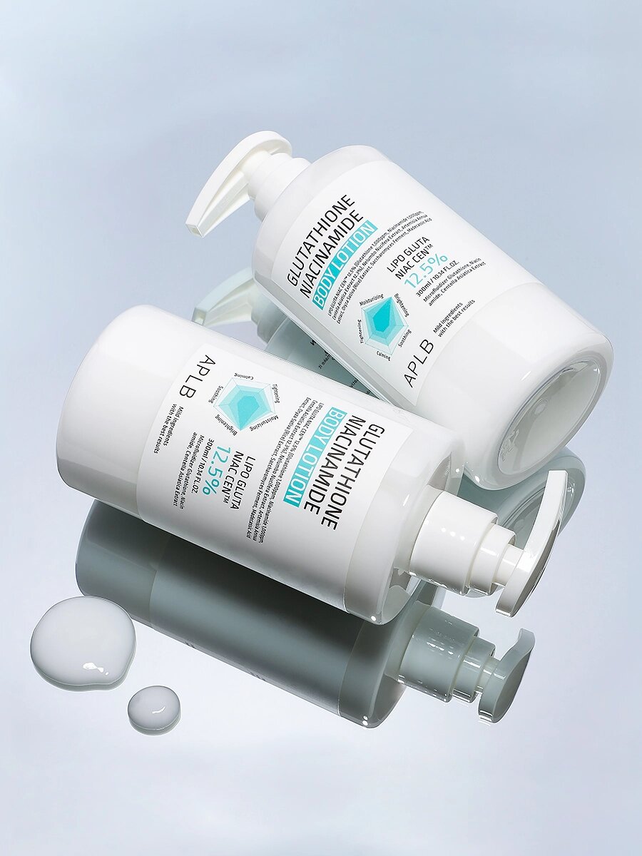 Лосьон для тела с глутатионом и ниацинамидом APLB Glutathione Niacinamide Body Lotion 300 мл — фото 1
