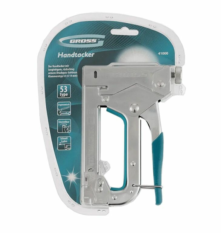 Степлер Gross 4-14мм тип 53 41000 — фото 1