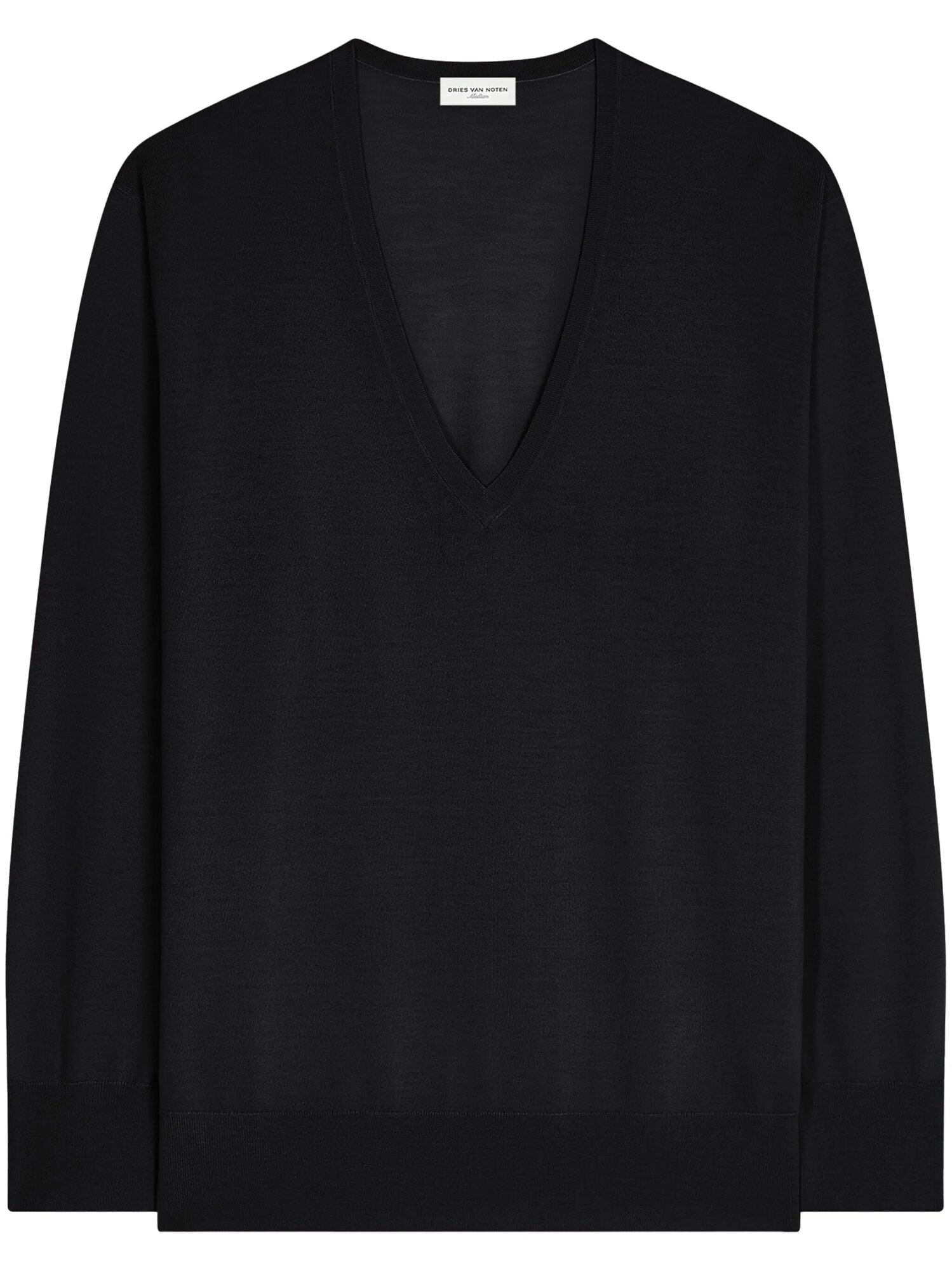 Свитер Dries Van Noten, размер XS, , черный