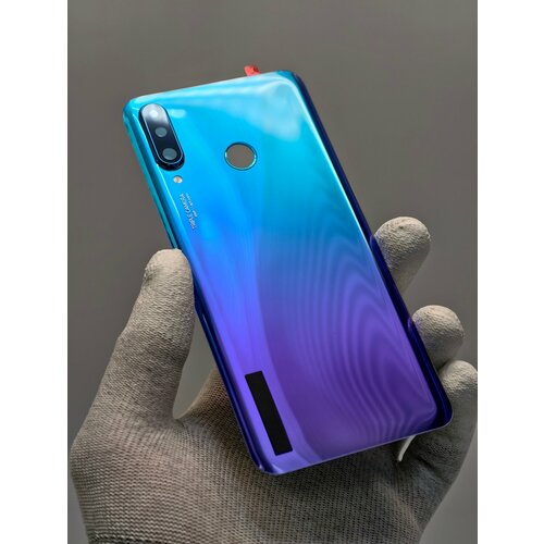 Оригинальная задняя крышка Huawei Honor 20 Lite/20S/P30 Lite (MAR-LX1H/MAR-LX1M) синяя 48МП