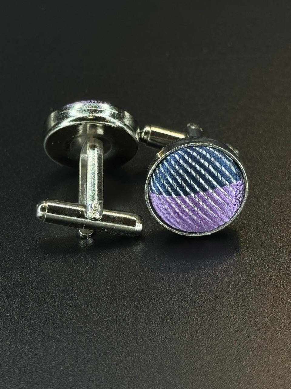 Запонки Tonali Baie, фиолетовый — фото 1