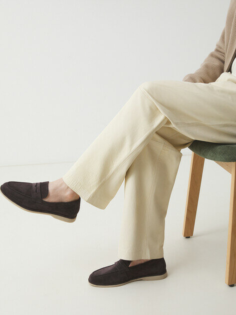 Мокасины TENDANCE, размер 45, dark brown — фото 1