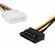 SATA III - кабель черный под системный блок компьютер игровой