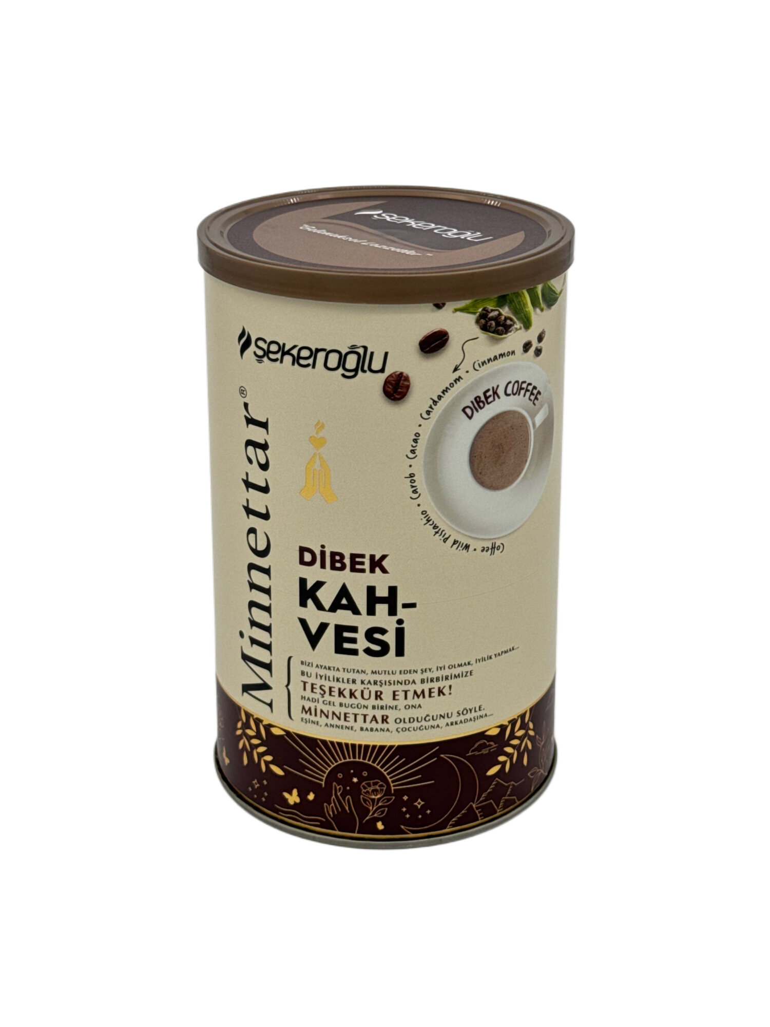 Кофе молотый Şekeroğlu Minnettar Турецкий, 200 г