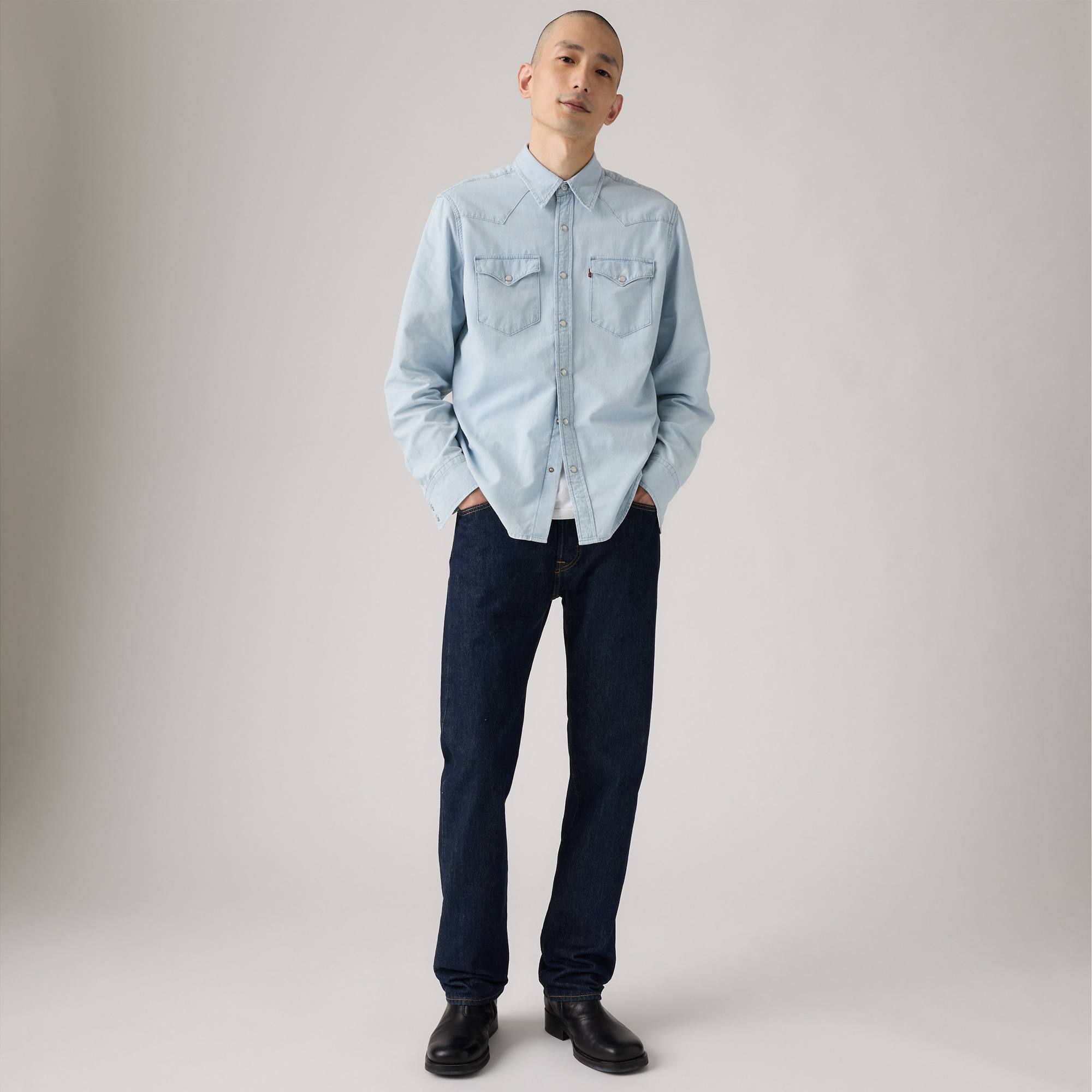 Джинсы классические Levi's Men 501 Original, размер 32/32 JEAN, синий — фото 1