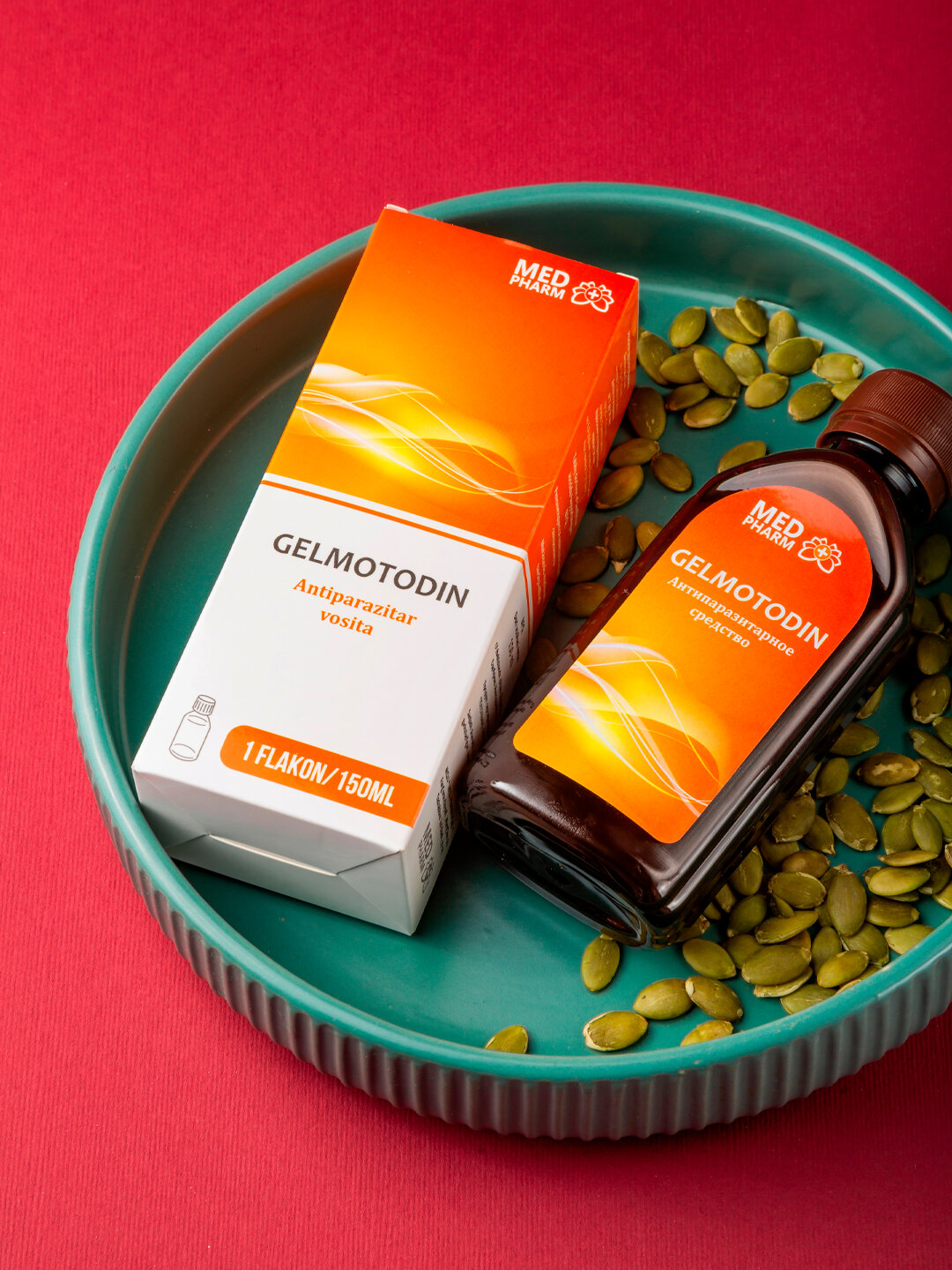 Гельмотодин сироп 150 мл – натуральный растительный комплекс против паразитов, глистов и микробов