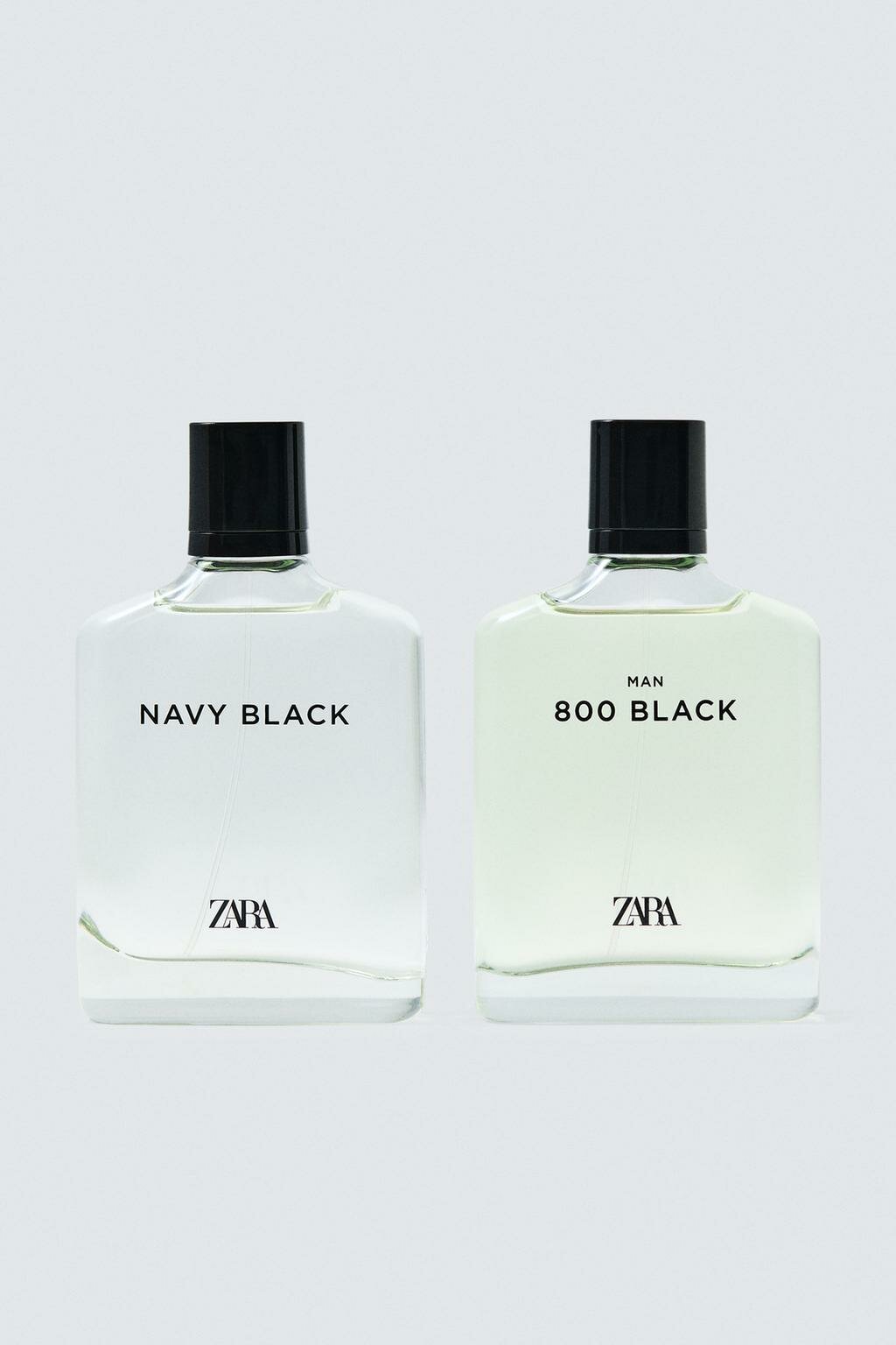 Туалетная вода для мужчин ZARA 800 Black 100 мл + Navy Black 100 мл