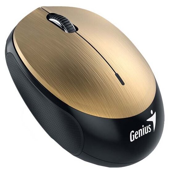 Мышь Genius беспроводная Nx-9000bt V2 золотистый металлик (Gold, Bluetooth 4.0, встроенная Li-polyme