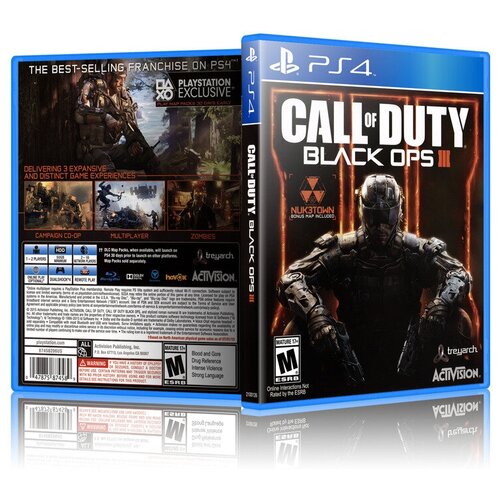 PS4 Call of Duty: Black Ops III (английская версия) ps4 игра activision call of duty black ops iii