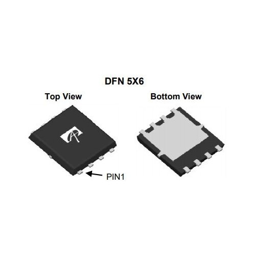 Микросхема AON6760 N-Channel MOSFET 30V 36A DFN5x6