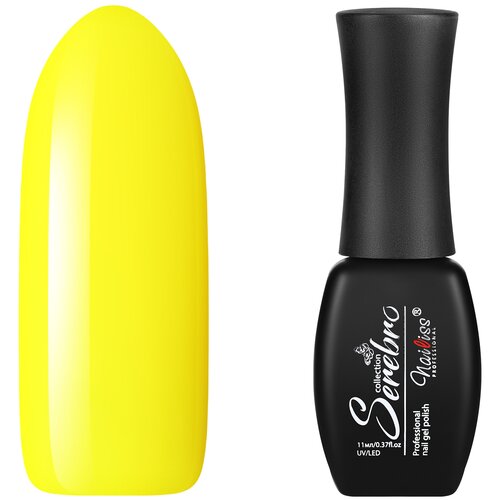 Serebro гель-лак для ногтей Классическая коллекция, 11 мл, 033 лимонный фреш
