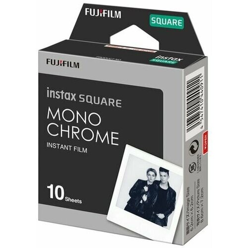 Картридж для Fujifilm Instax Square, Monochrome fujifilm картридж для фотоаппарата fujifilm instax square 10x2