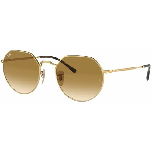 солнцезащитные очки ray ban ray ban rb 3565 001 51 rb 3565 001 51 золотой коричневый Солнцезащитные очки Ray-Ban, золотой, желтый