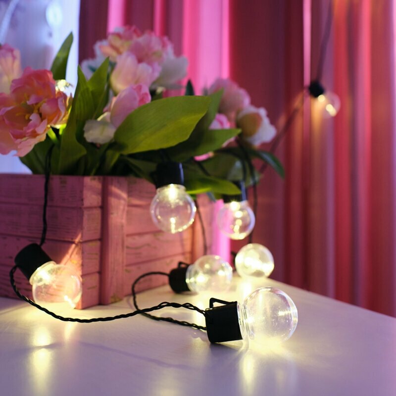 Гирлянда Neon-Night Home Лофт фор.:лампочки 20лам. ПВХ/медь (303-066) - фото №10
