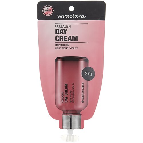 Veraclara Крем дневной для лица с коллагеном – Collagen day cream, 27г