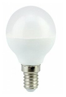 Лампочка Ecola шар G45 E14 8W 4000K 78x45 мм 4 ШТ.