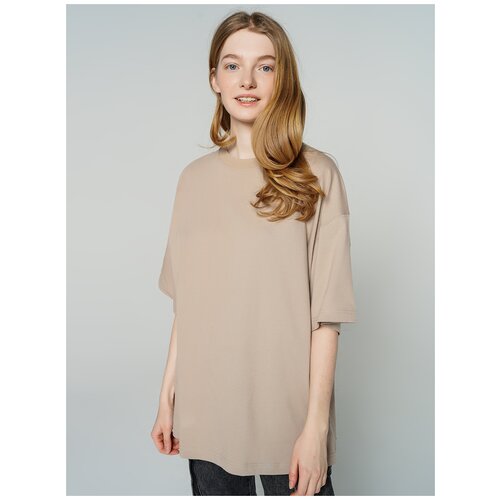 фото Футболка с кор.рукавом твое 80802 размер m-l, бежевый, women