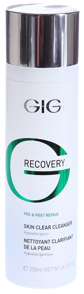 Гель для бережного очищения лица GiGi Recovery Pre & Post Repair Skin Clear Cleanser 250 мл