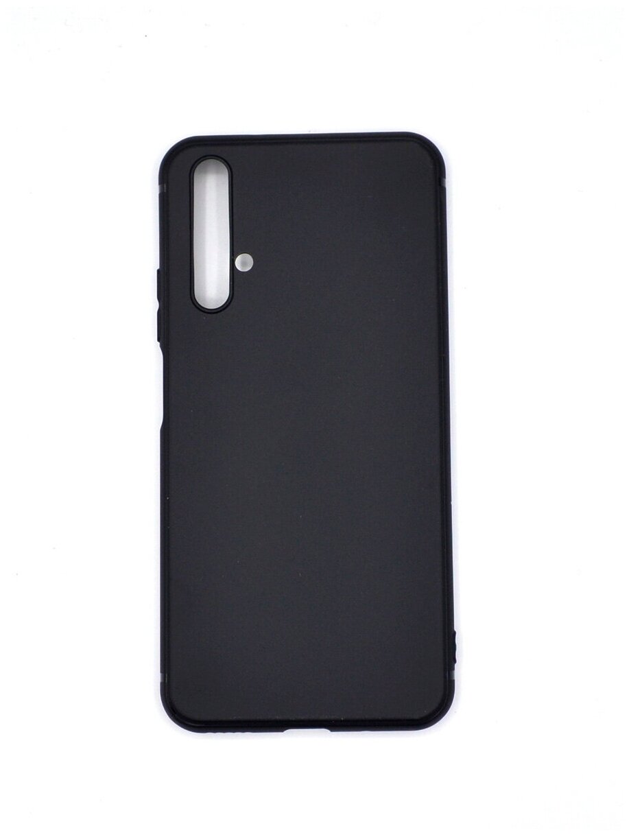 фото Чехол матовый для Huawei Honor 20, черный