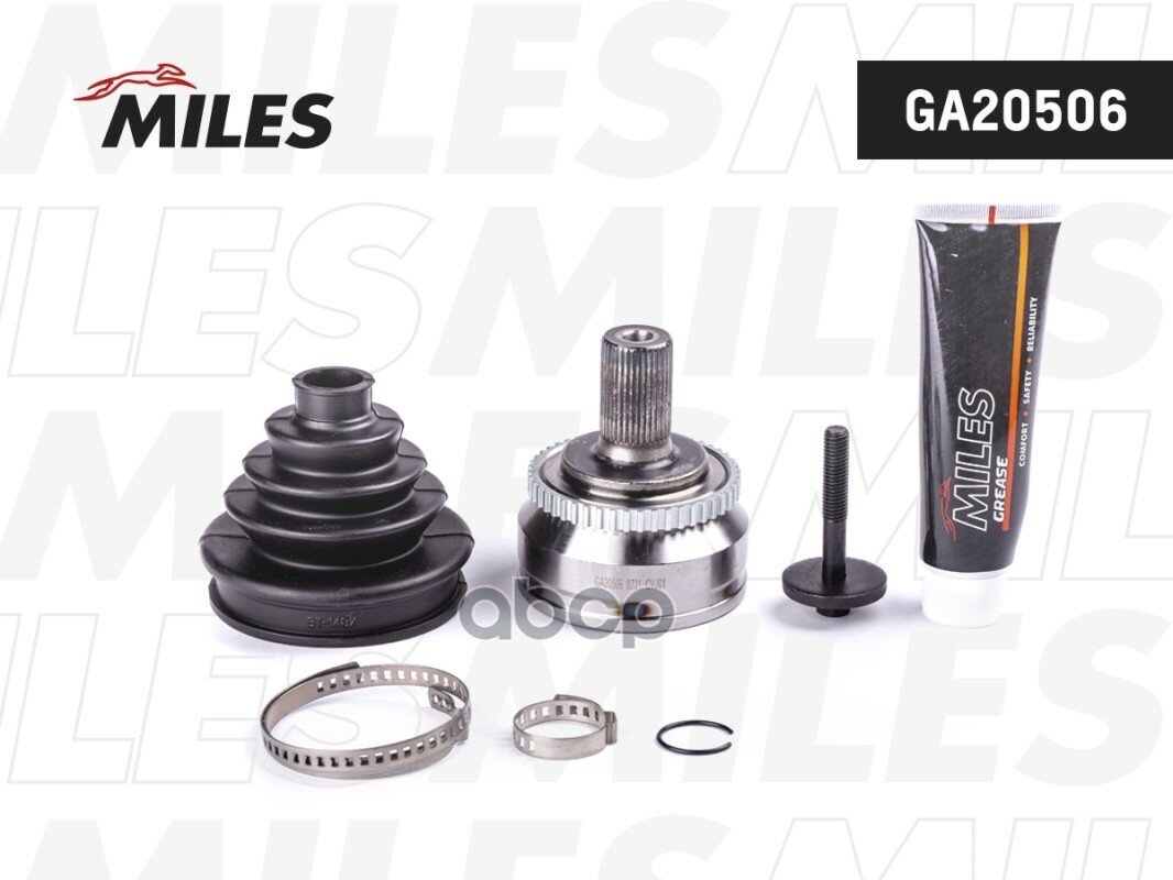 ШРУС наружный VOLVO C70/S60/S70/S80/V70 2.0-2.5 97-05 (с ABS) (GKN 303560) GA20506 Miles арт. GA20506
