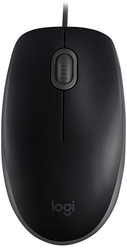 Мышь Logitech B110 Silent, черный