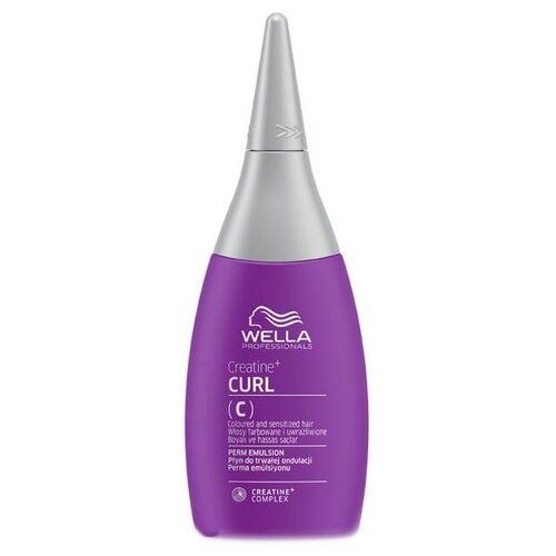 Wella Professionals Лосьон для химической завивки для окрашенных или чувствительных волос 75мл Creatine+ Curl